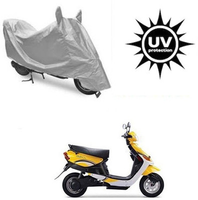 RPSENTTERPR Waterproof Two Wheeler Cover for Indus(Yo, Silver)