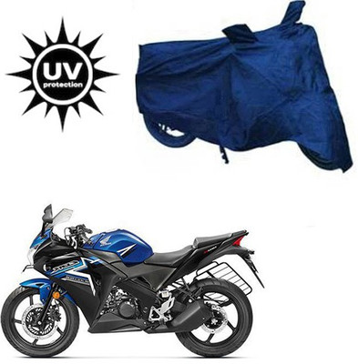 RPSENTTERPR Waterproof Two Wheeler Cover for Honda(CBR 150R, Blue)