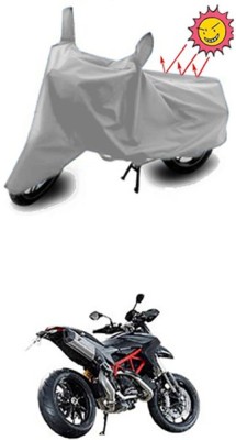 Wild Panther Two Wheeler Cover for Ducati(Hyperstrada, Silver)