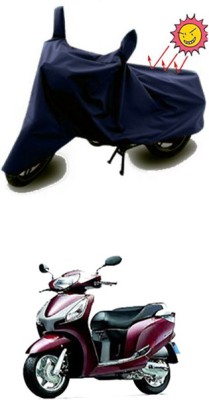 Coverit Two Wheeler Cover for Honda(Blue)