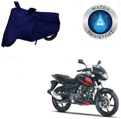 Motoren Waterproof Two Wheeler Cover for Bajaj(Pulsar 180 DTS-i, Blue)