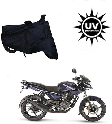 RPSENTTERPR Waterproof Two Wheeler Cover for Bajaj(Pulsar 135 LS DTS-i, Black)