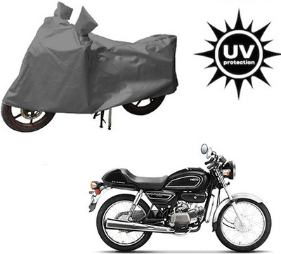 RPSENTTERPR Waterproof Two Wheeler Cover for Hero(Splendor Pro Classic, Grey)