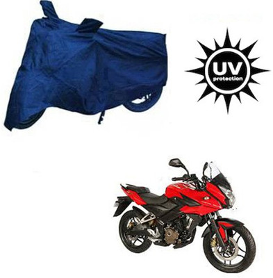 RPSENTTERPR Waterproof Two Wheeler Cover for Bajaj(Pulsar AS 150, Blue)