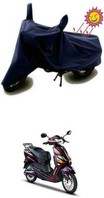Coverit Two Wheeler Cover for Hero(Blue)