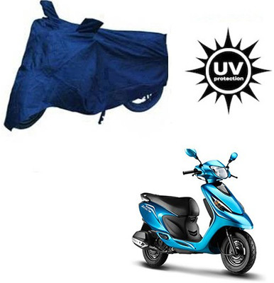 RPSENTTERPR Waterproof Two Wheeler Cover for TVS(Zest, Blue)