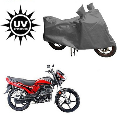 Atulit enterprises Waterproof Two Wheeler Cover for Honda(Passion Plus, Grey)