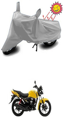 Coverit Two Wheeler Cover for Suzuki(Silver)