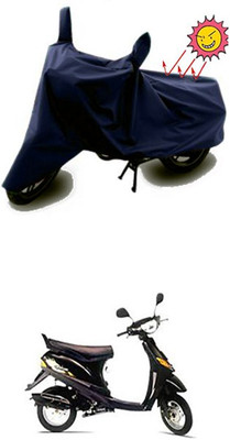 Wild Panther Two Wheeler Cover for Bajaj(Blue)