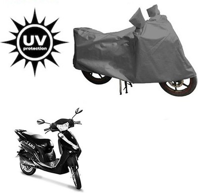 RPSENTTERPR Waterproof Two Wheeler Cover for Lohia(Oma Star, Grey)