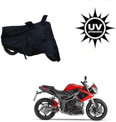 Mdstar Waterproof Two Wheeler Cover for DSK Benelli(TNT R, Black)