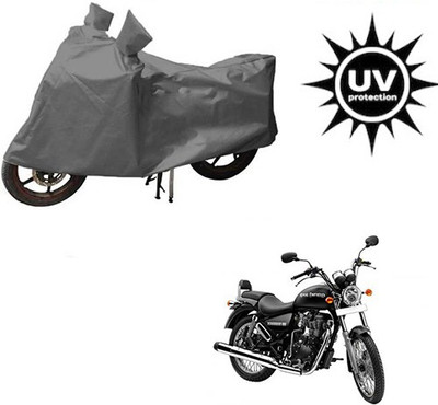RPSENTTERPR Waterproof Two Wheeler Cover for Royal Enfield(Thunderbird 350, Grey)