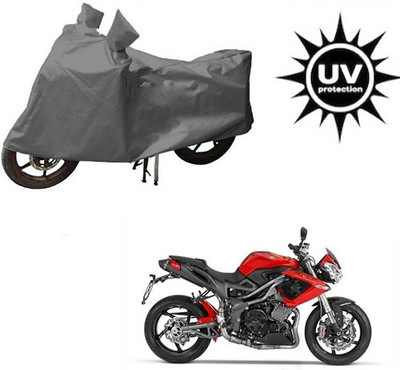 RPSENTTERPR Waterproof Two Wheeler Cover for DSK Benelli(TNT R, Grey)