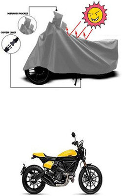 Coverit Two Wheeler Cover for Ducati(Grey)