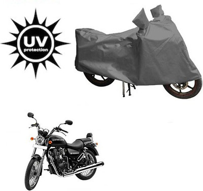 RPSENTTERPR Waterproof Two Wheeler Cover for Royal Enfield(Thunderbird 350, Grey)