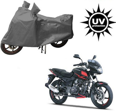 RPSENTTERPR Waterproof Two Wheeler Cover for Bajaj(Pulsar 180 DTS-i, Grey)