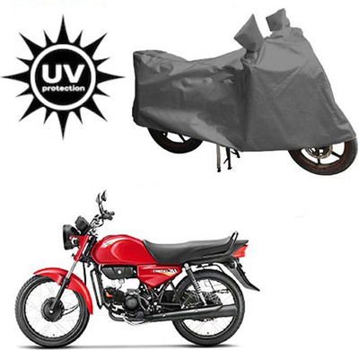 Atulit enterprises Waterproof Two Wheeler Cover for Hero(CD Dawn, Grey)