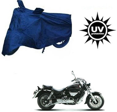 RPSENTTERPR Waterproof Two Wheeler Cover for Hyosung(ST7, Blue)