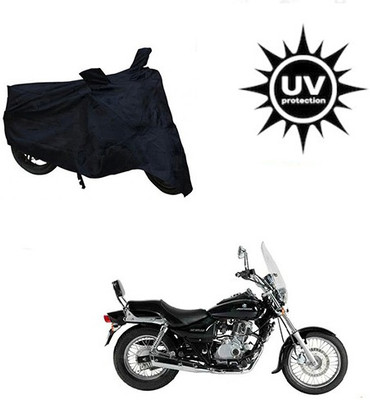SRENTERPRISES Two Wheeler Cover for Bajaj(Avenger 220 DTS-i, Black)