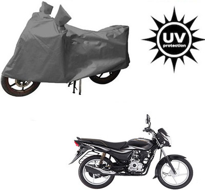 RPSENTTERPR Waterproof Two Wheeler Cover for Bajaj(Platina 100 DTS-i, Grey)