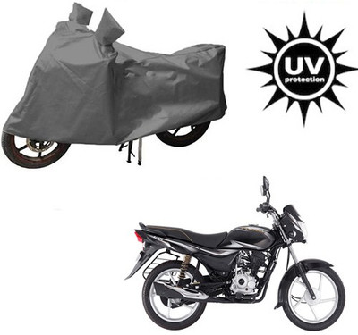 RPSENTTERPR Waterproof Two Wheeler Cover for Bajaj(Platina 100 DTS-i, Grey)
