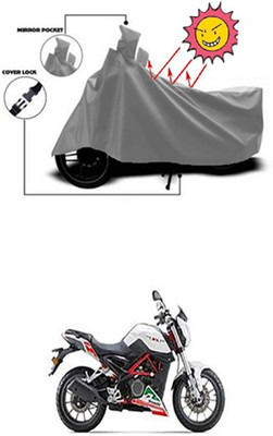 Wild Panther Two Wheeler Cover for DSK Benelli(TNT 25, Grey)
