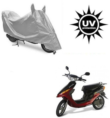 RPSENTTERPR Waterproof Two Wheeler Cover for Indus(Yo Style, Silver)