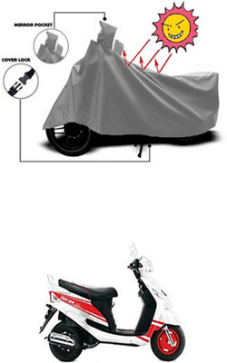 Wild Panther Two Wheeler Cover for Mahindra(Grey)