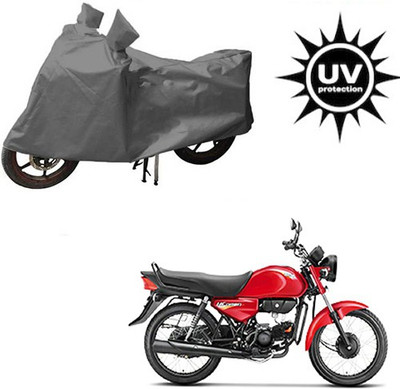 RPSENTTERPR Waterproof Two Wheeler Cover for Hero(HF Dawn, Grey)