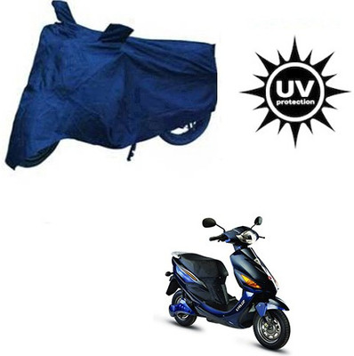 RPSENTTERPR Waterproof Two Wheeler Cover for Hero(Electric Cruz, Blue)