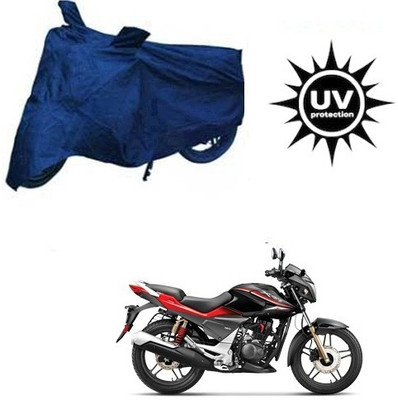 RPSENTTERPR Waterproof Two Wheeler Cover for Honda(CBZ Extreme, Blue)