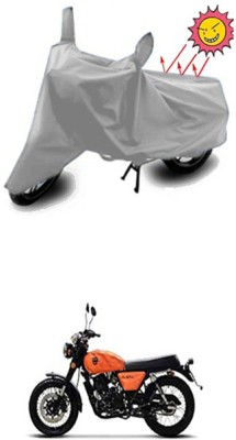 Wild Panther Two Wheeler Cover for Universal For Bike(Silver)