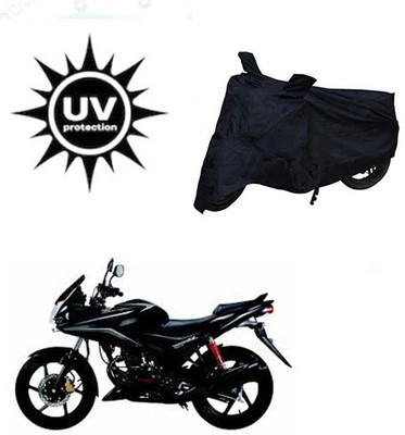 RPSENTTERPR Waterproof Two Wheeler Cover for Honda(CBF Stunner, Black)