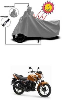 Wild Panther Two Wheeler Cover for Suzuki(Sling, Grey)