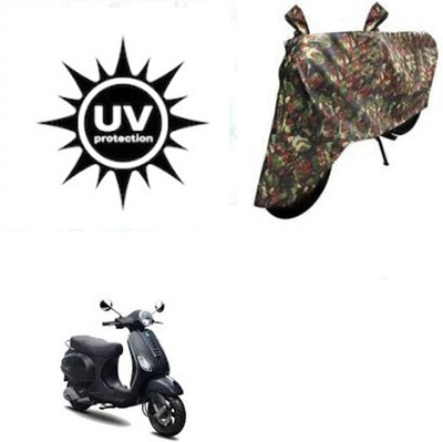 RPSENTTERPR Waterproof Two Wheeler Cover for Piaggio(Vespa LX, Multicolor)