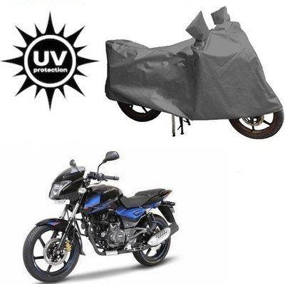RPSENTTERPR Waterproof Two Wheeler Cover for Bajaj(Pulsar 150 DTS-i, Grey)