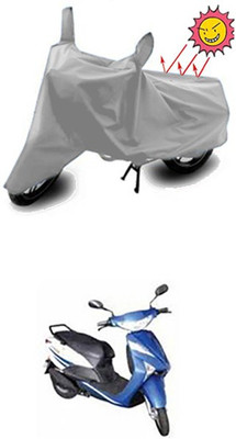 Wild Panther Two Wheeler Cover for Indus(Yo Xplor, Silver)
