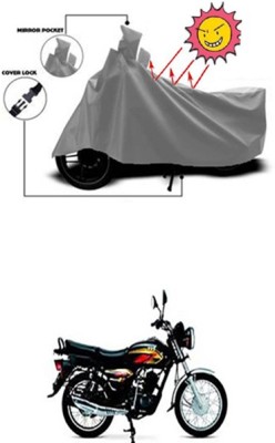 Wild Panther Two Wheeler Cover for TVS(Max 4R, Grey)