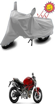 Wild Panther Two Wheeler Cover for Ducati(Monster 795, Silver)