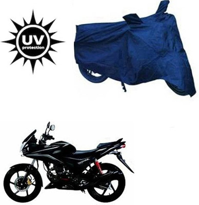 RPSENTTERPR Waterproof Two Wheeler Cover for Honda(CBF Stunner, Blue)