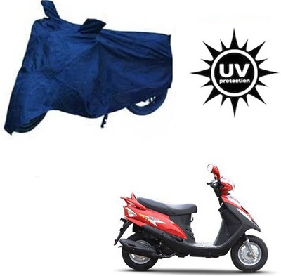 RPSENTTERPR Waterproof Two Wheeler Cover for Mahindra(Flyte, Blue)