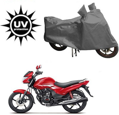 Atulit enterprises Waterproof Two Wheeler Cover for Hero(Achiever, Grey)