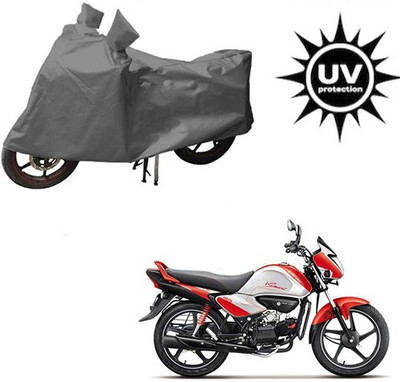 RPSENTTERPR Waterproof Two Wheeler Cover for Hero(Splendor I Smart, Grey)