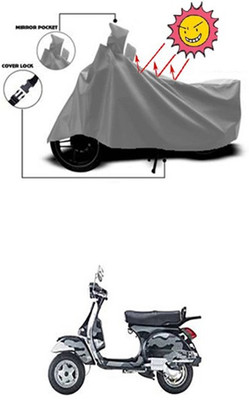 Wild Panther Two Wheeler Cover for LML(Star Euro, Grey)