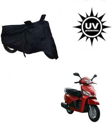 RPSENTTERPR Waterproof Two Wheeler Cover for Mahindra(Gusto, Black)
