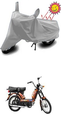 Wild Panther Two Wheeler Cover for TVS(Silver)