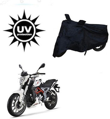 MMSSTAR Waterproof Two Wheeler Cover for DSK Benelli(TNT 25, Black)