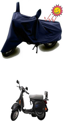 Coverit Two Wheeler Cover for LML(Blue)