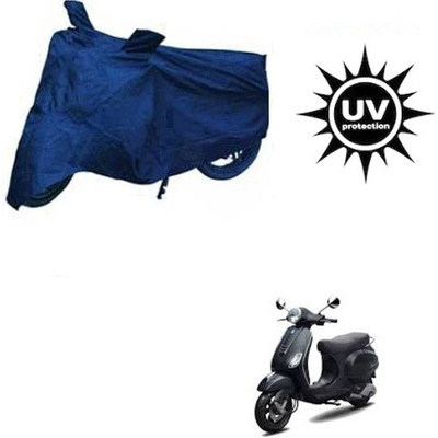 RPSENTTERPR Waterproof Two Wheeler Cover for Piaggio(Vespa LX, Blue)