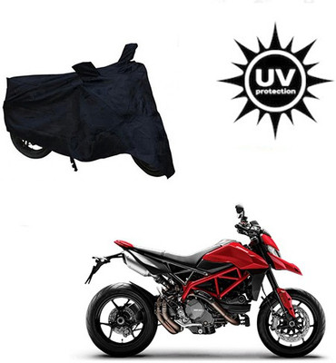 RPSENTTERPR Waterproof Two Wheeler Cover for Ducati(Hyperstrada, Black)